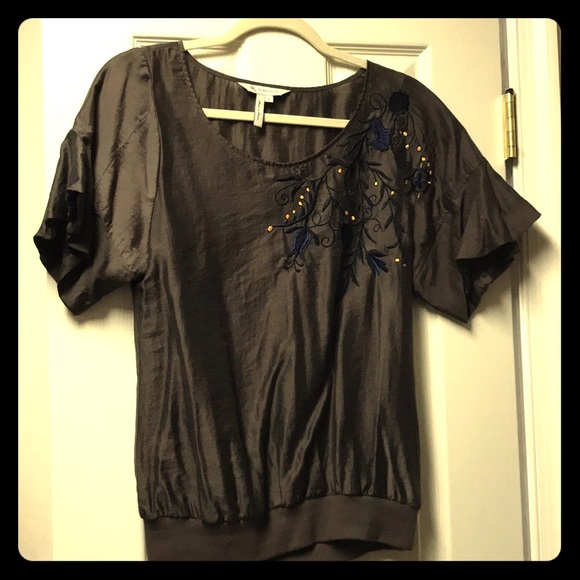 BCBGeneration Tops - BCBG embroidered blouse